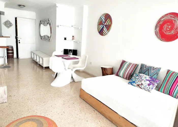 Apt Frente Al Mar 10 Min A Pie Centro Historico
