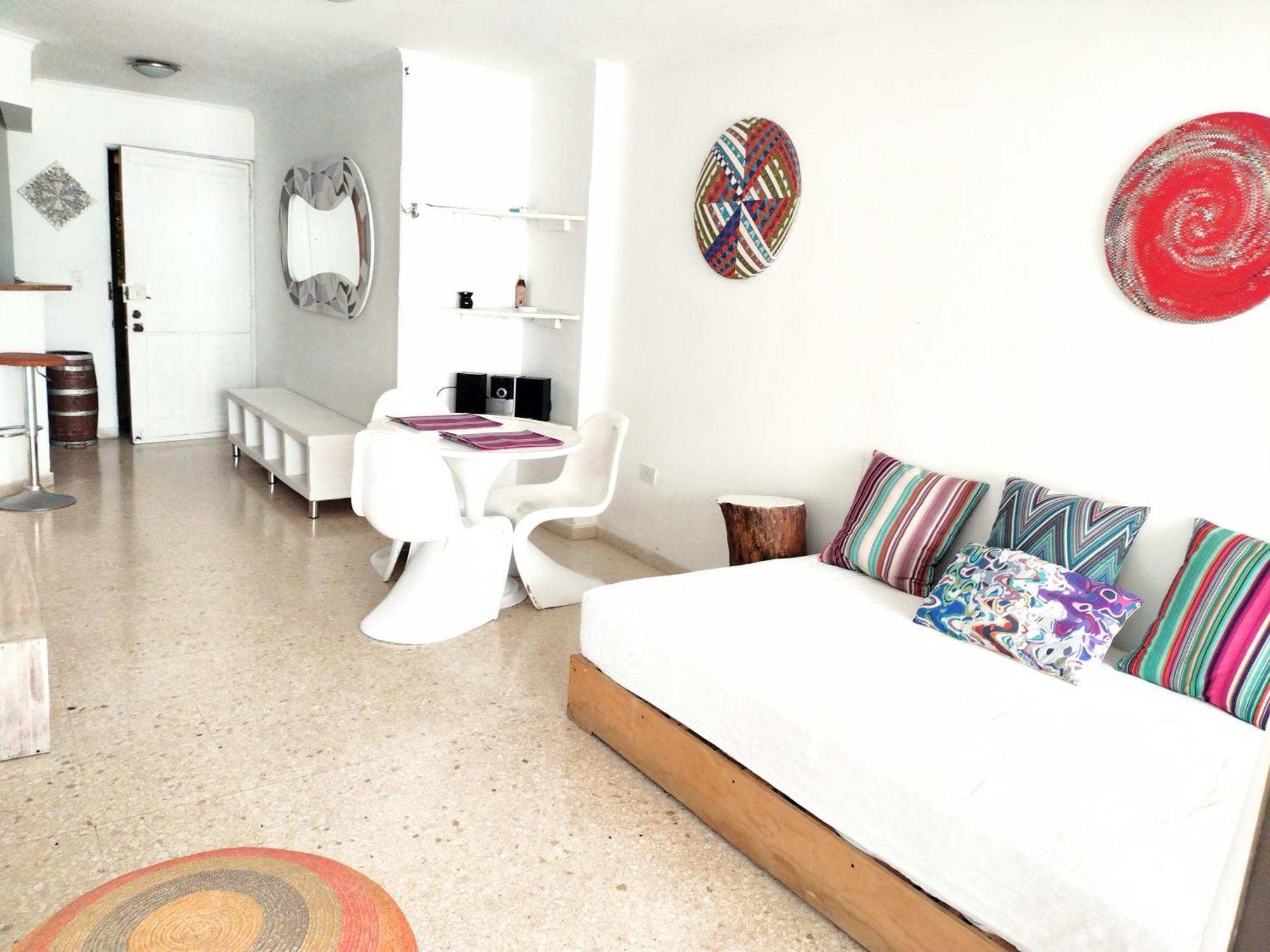 Apartamento Apt Frente Al Mar 10min A Pie Centro Historico Cartagena